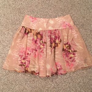 Floral skirt